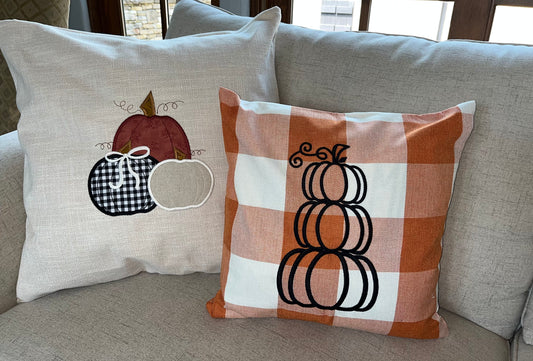 Fall Pumpkin Pillow Covers