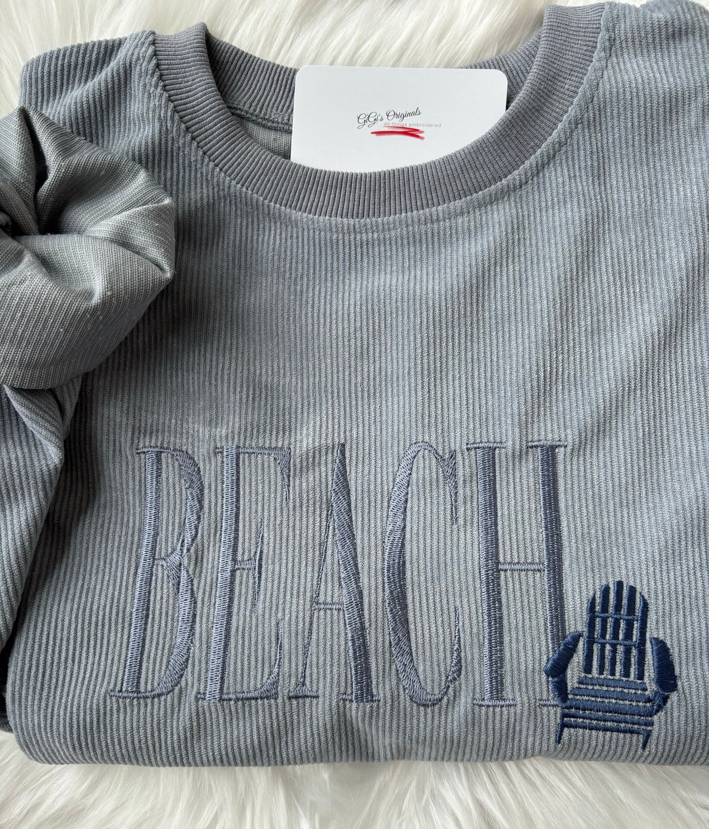 Beach Corduroy Sweatshirt