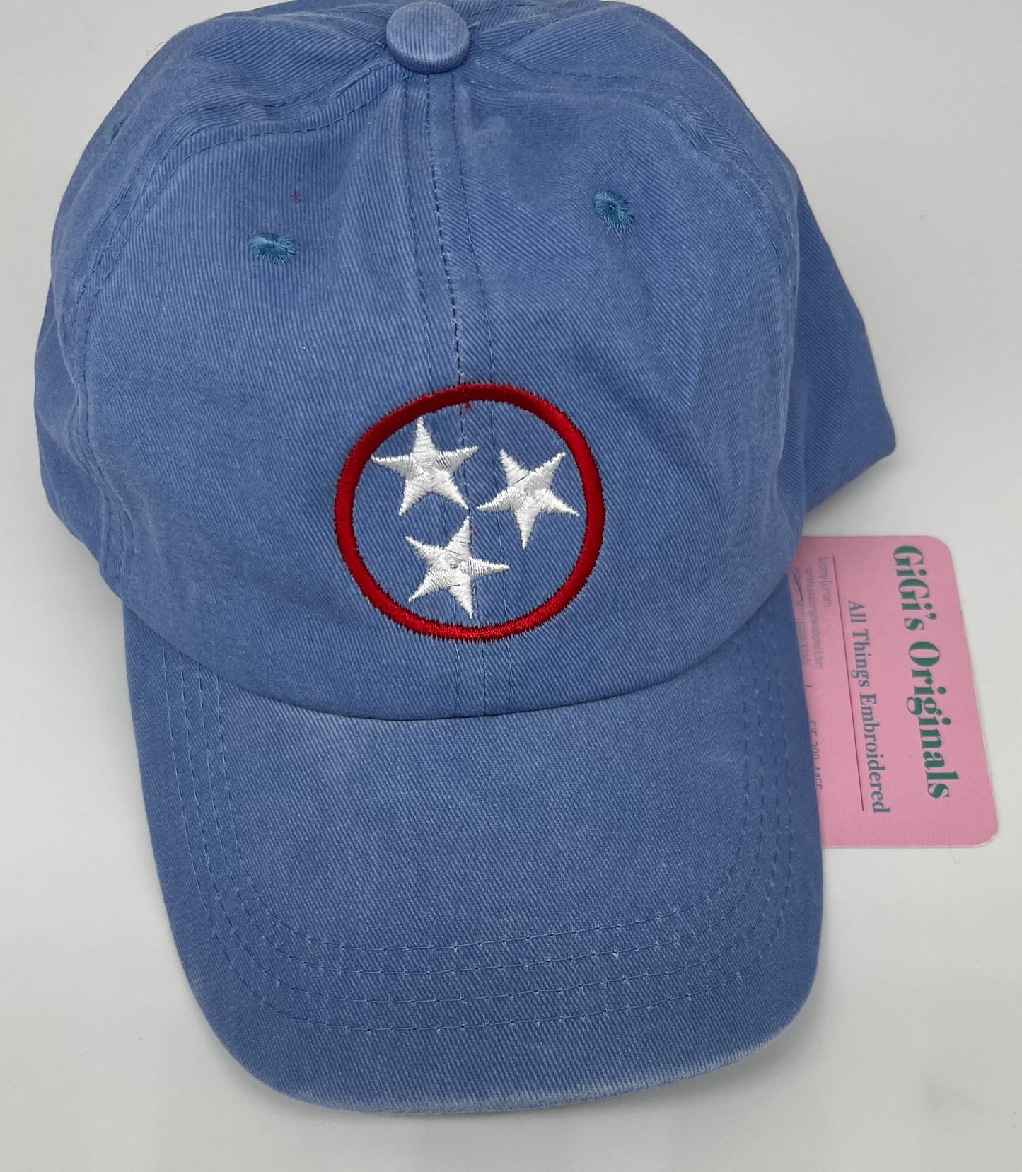 Embroidered TriStar Baseball Hats