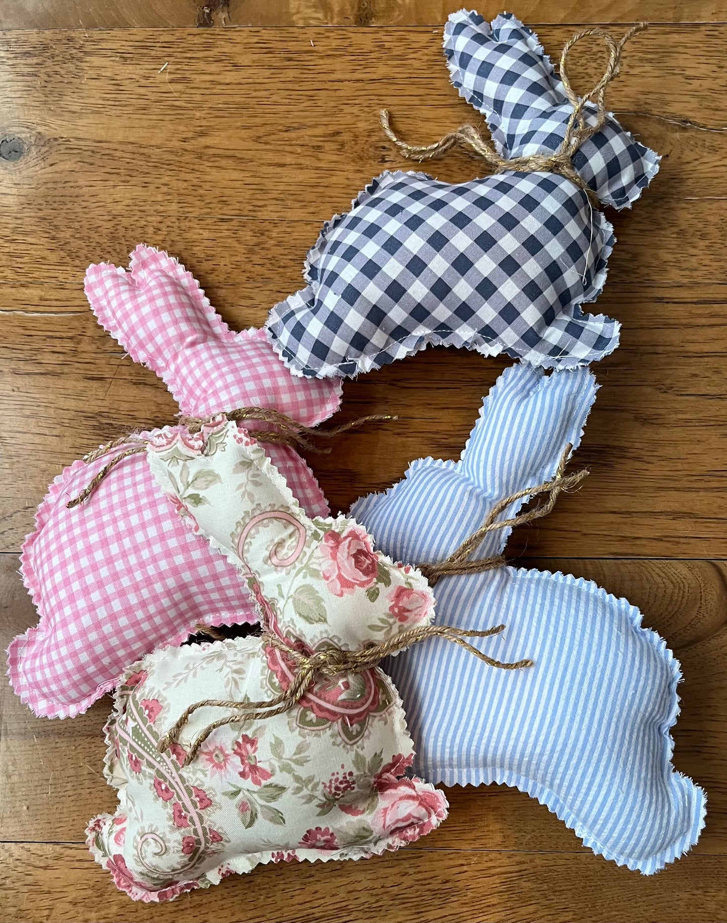 Stuffed Bunnies for Decorating