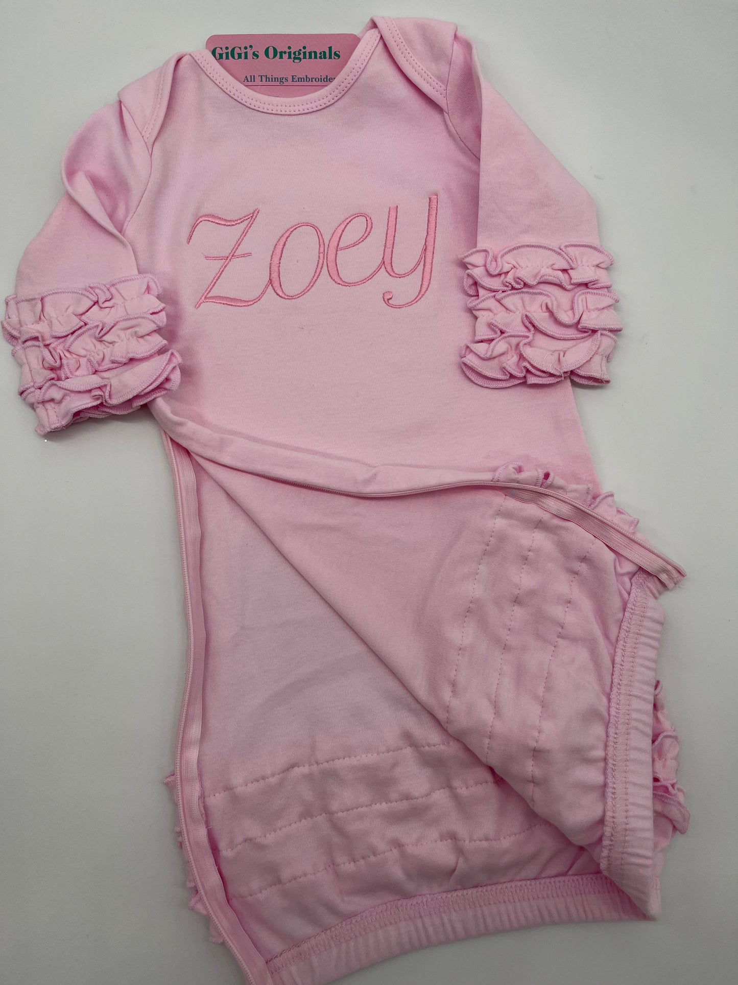 Baby Girl Pink and Ruffles