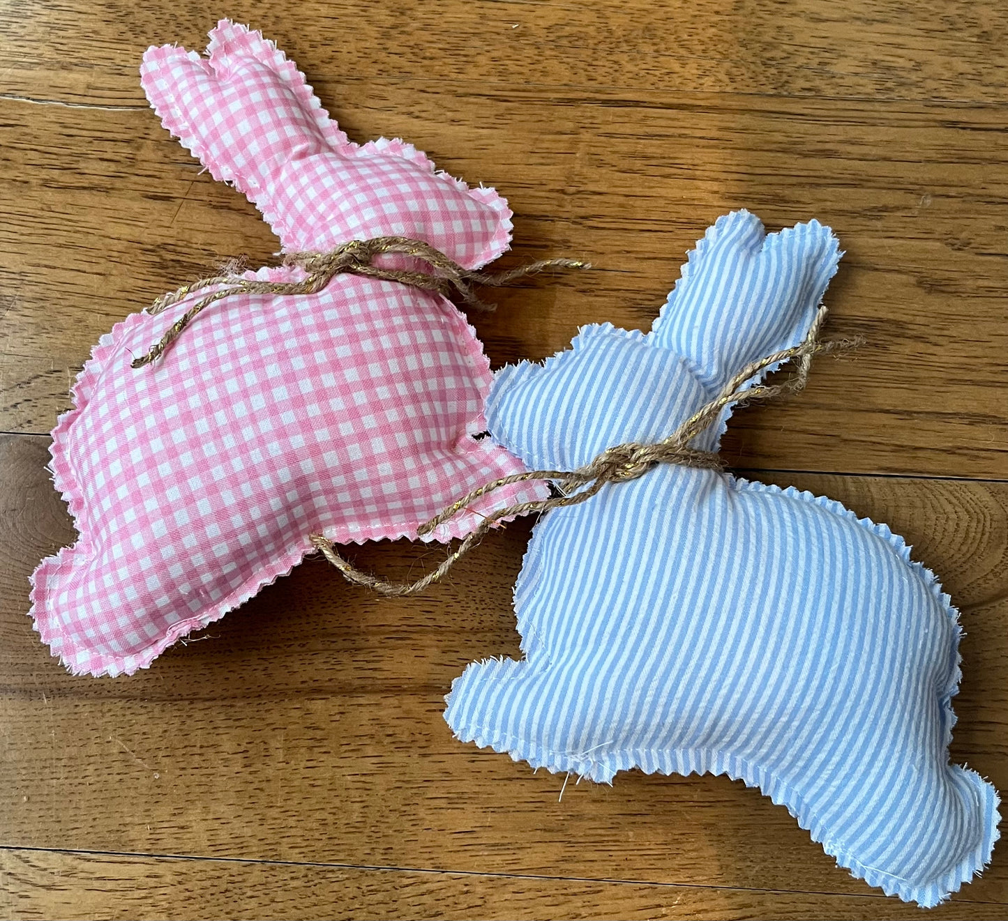 Stuffed Bunnies for Decorating